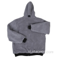 Gevoerde fleece sweatshirts heren werk reflecterende veiligheidsjack